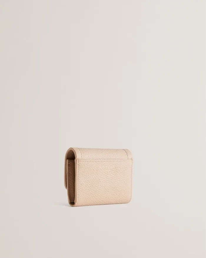 Women IMPERIA 8211 Lock Detail Small Leather Purse Taupe Ted Baker Purses and Cardholders Women IMPERIA 8211 Lock Detail Small Leather Purse Taupe Ted Baker Purses and Cardholders