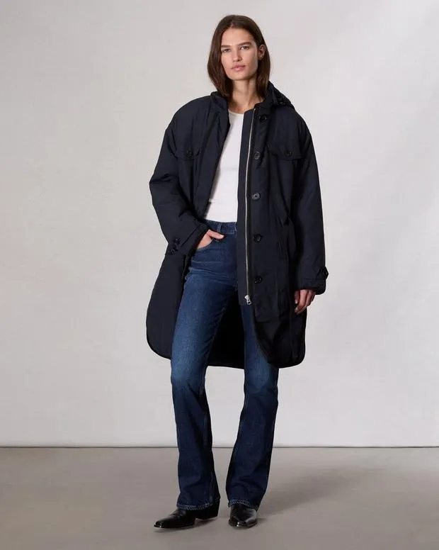 Women Jackets and Coats Rag and Bone Regan Ripstop Parka Salute
