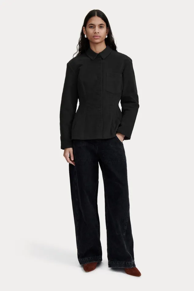 Women Jackets Outerwear Rachel Comey Vale Jacket Black Women Jackets Outerwear Rachel Comey Vale Jacket Black