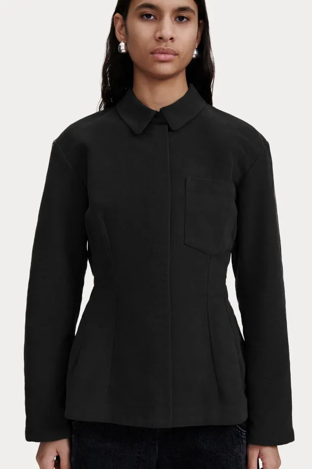 Women Jackets Outerwear Rachel Comey Vale Jacket Black Women Jackets Outerwear Rachel Comey Vale Jacket Black