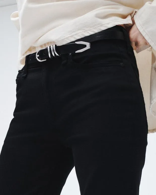 Women Jeans Rag and Bone Peyton Bootcut Jean High Stretch Denim Black