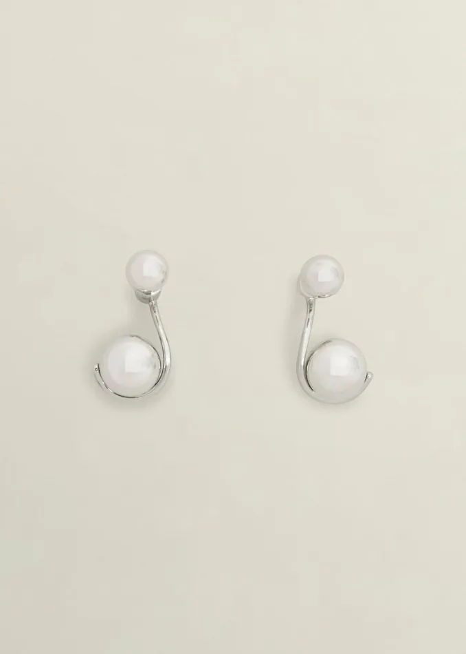 Women Jewellery Hobbs Marylin Earrings Silver
