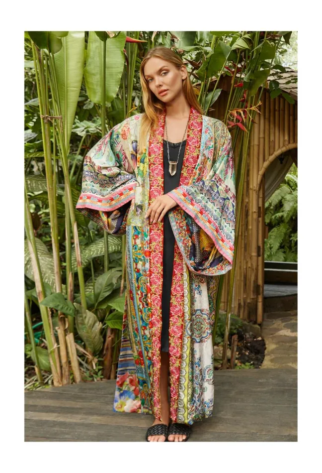 Women Johnny Was Kimonos Long Kimono Multi