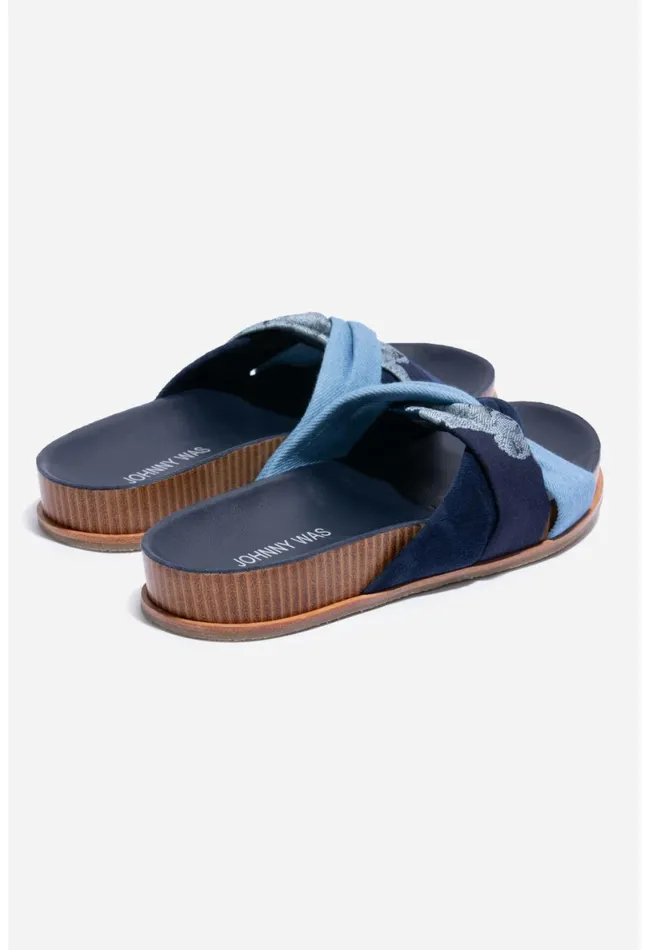 Women Johnny Was Shoes Sunny Garden Twist Sandal Multi