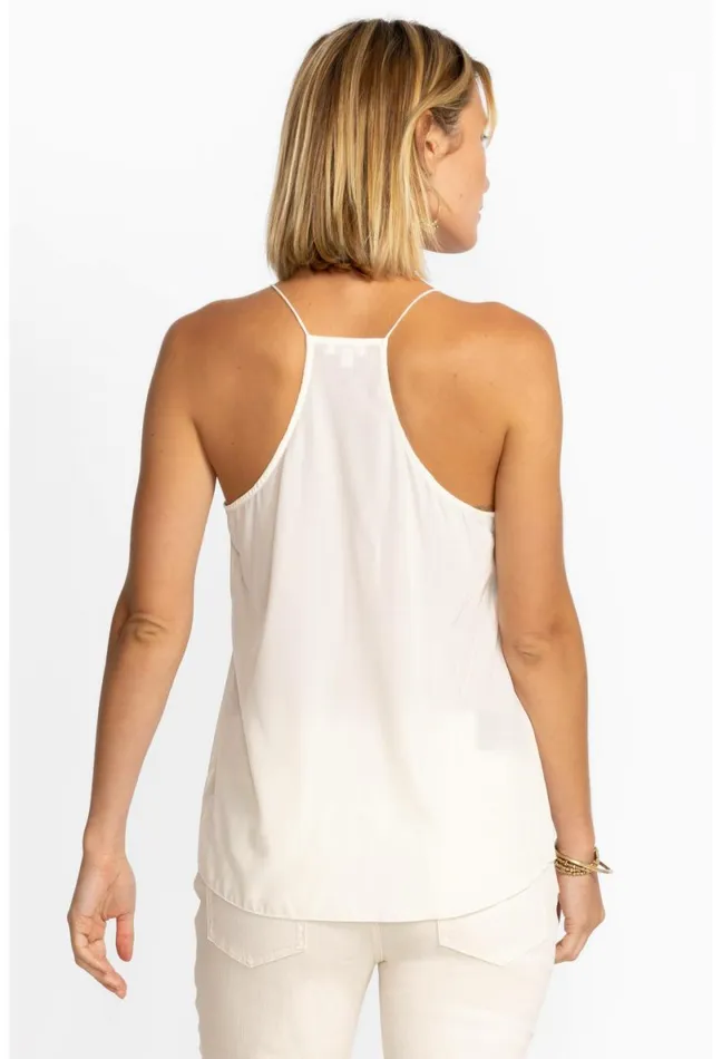 Women Johnny Was Slips and Camis Etta Cami Top Cream