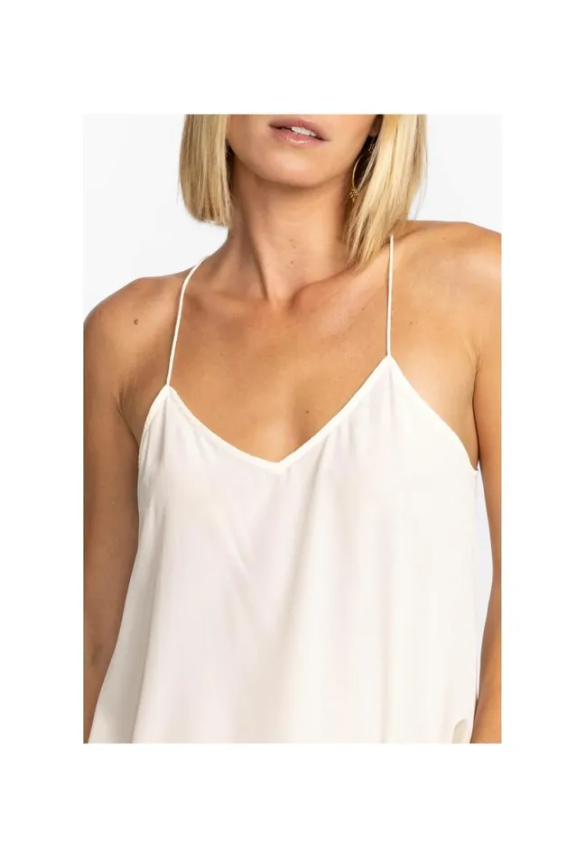 Women Johnny Was Slips and Camis Etta Cami Top Cream