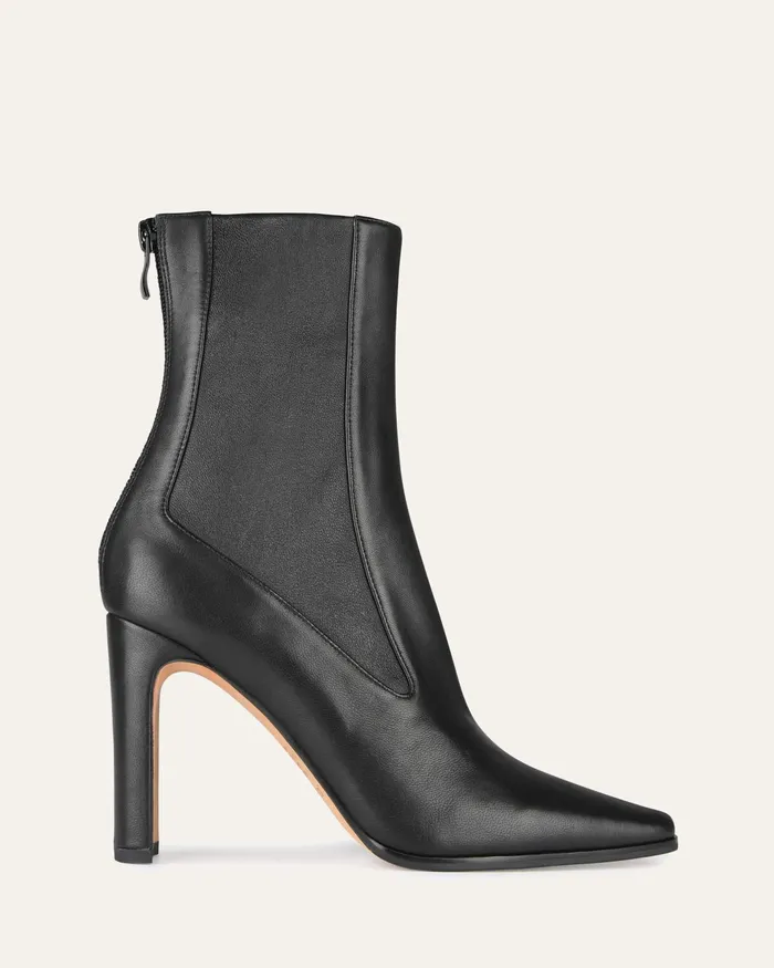 Women jomercer June high ankle boots black leather HIGH BOOTS