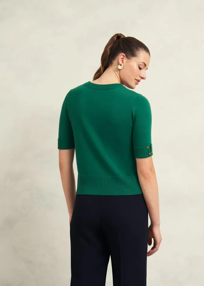 Women Jumpers and Cardigans Hobbs Leanne Jumper With Wool Agate Green