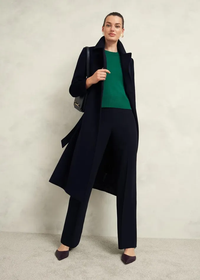Women Jumpers and Cardigans Hobbs Leanne Jumper With Wool Agate Green