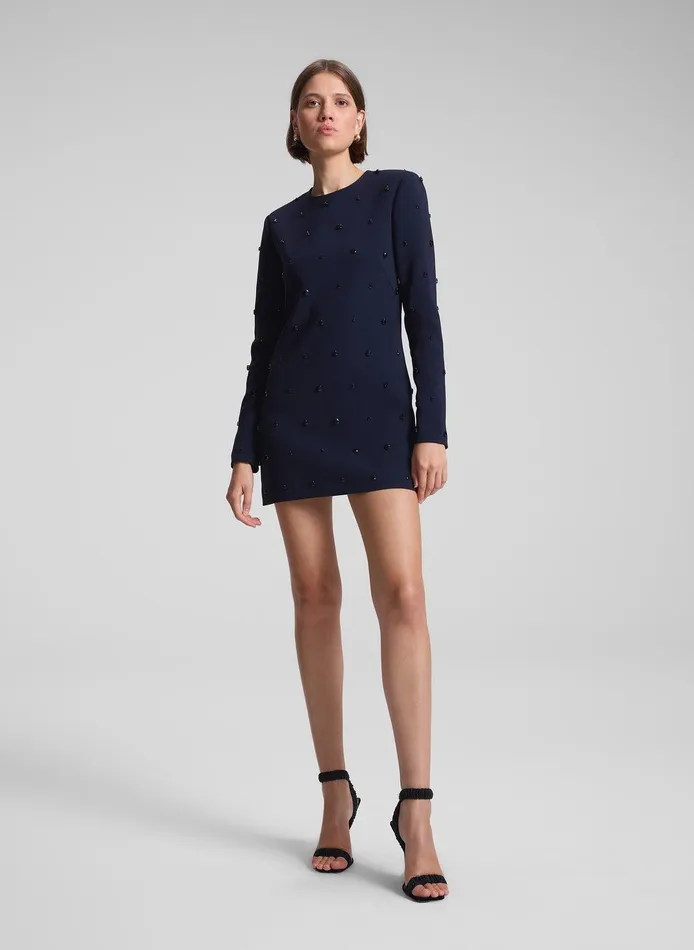 Women Kenna Embellished Mini Dress Evening Bluejet ALC Dresses