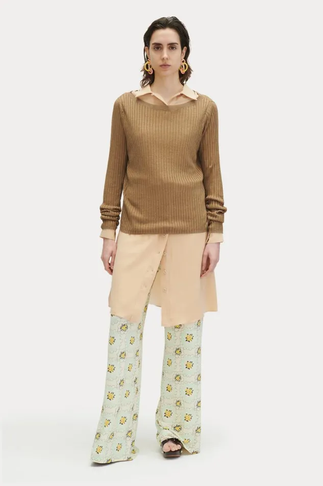 Women Knits Rachel Comey Davey Top Dark Olive Women Knits Rachel Comey Davey Top Dark Olive