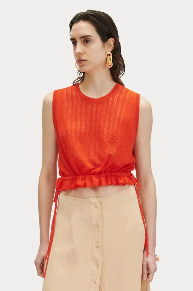 Women Knits Rachel Comey Davey Top Dark Olive Women Knits Rachel Comey Davey Top Dark Olive