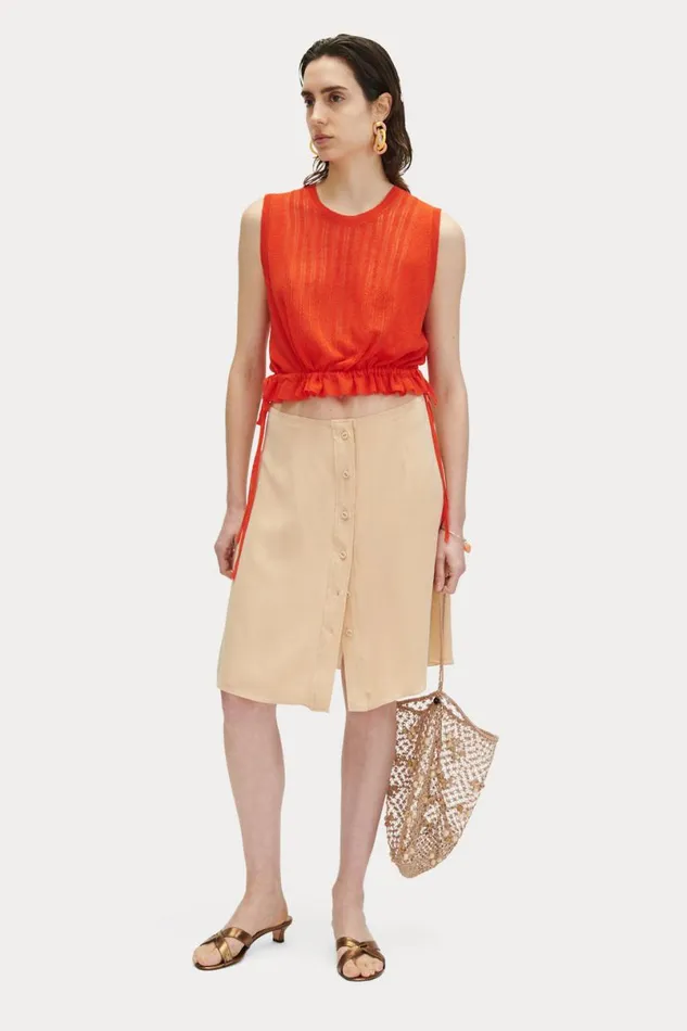 Women Knits Rachel Comey Davey Top Dark Olive Women Knits Rachel Comey Davey Top Dark Olive