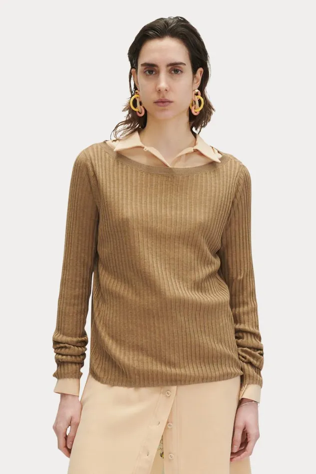 Women Knits Rachel Comey Davey Top Dark Olive Women Knits Rachel Comey Davey Top Dark Olive