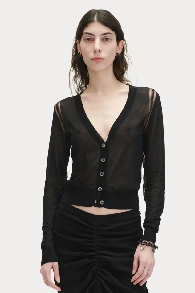 Women Knits Rachel Comey Eyre Cardigan Guava Women Knits Rachel Comey Eyre Cardigan Guava