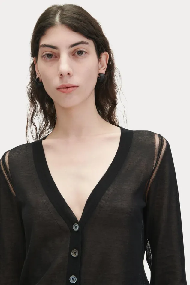 Women Knits Rachel Comey Eyre Cardigan Guava Women Knits Rachel Comey Eyre Cardigan Guava