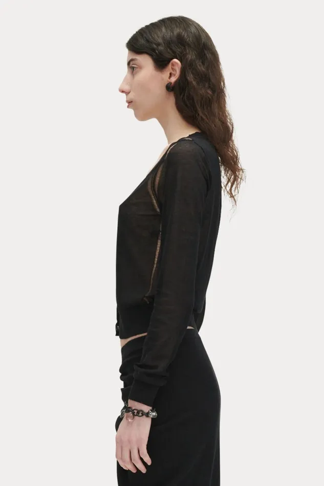 Women Knits Rachel Comey Eyre Cardigan Guava Women Knits Rachel Comey Eyre Cardigan Guava