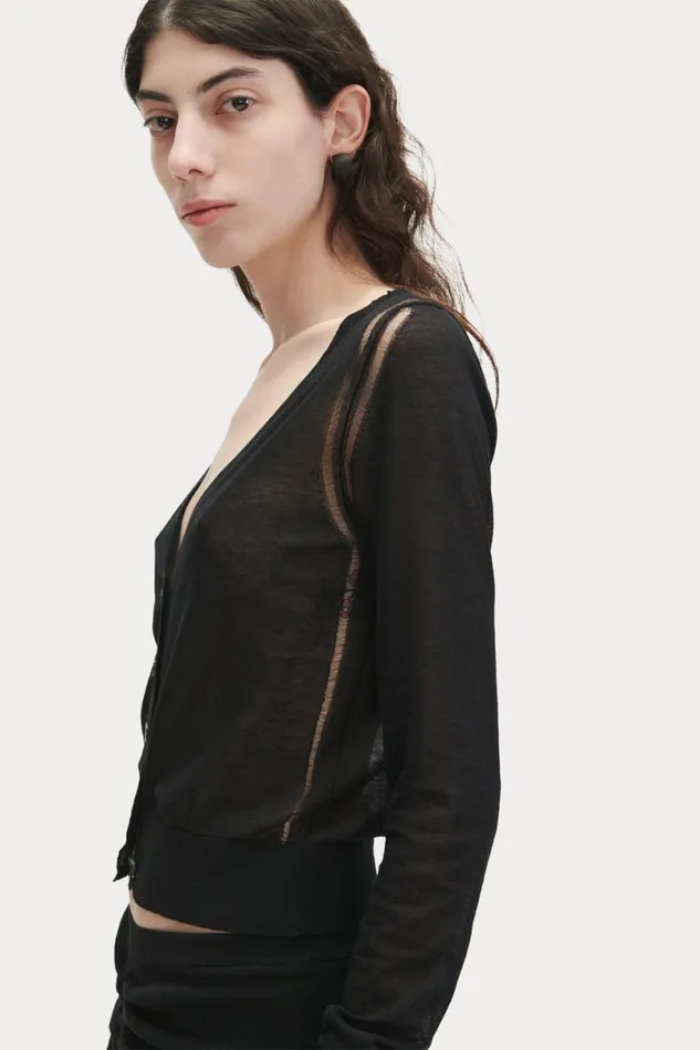 Women Knits Rachel Comey Eyre Cardigan Guava Women Knits Rachel Comey Eyre Cardigan Guava