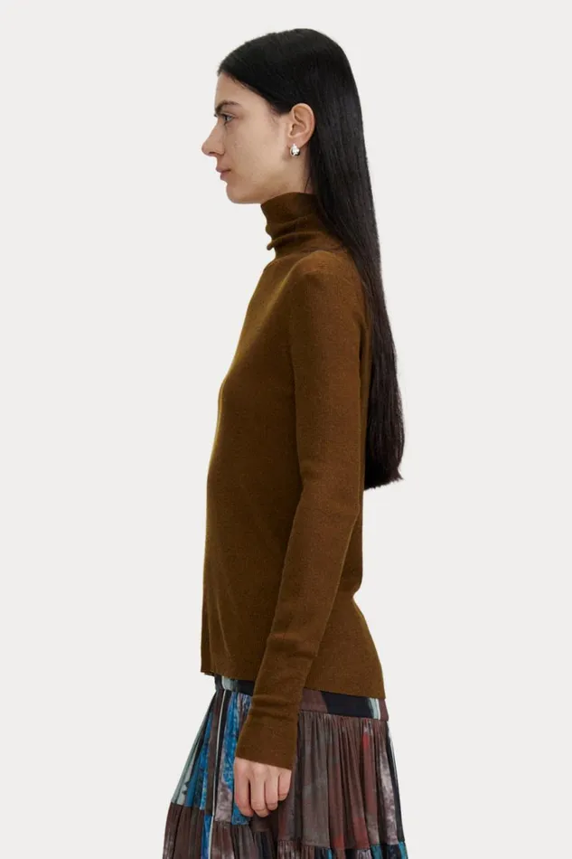 Women Knits Rachel Comey Lehto Turtleneck Olive Women Knits Rachel Comey Lehto Turtleneck Olive