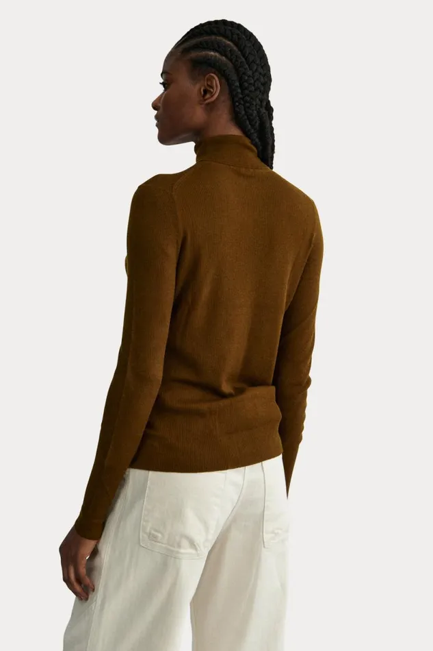 Women Knits Rachel Comey Lehto Turtleneck Olive Women Knits Rachel Comey Lehto Turtleneck Olive