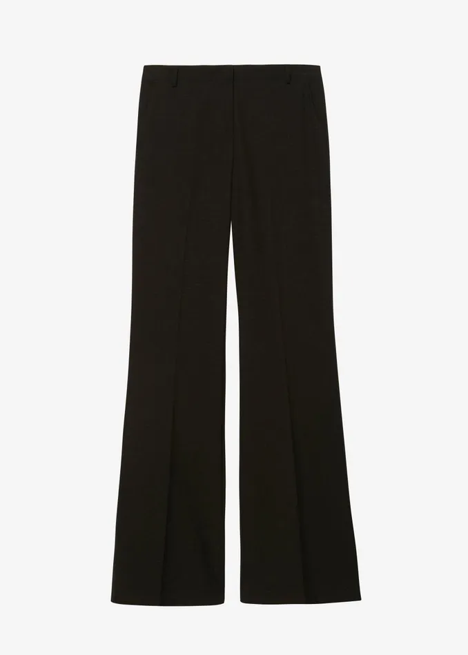 Women Maisie Bootcut Pants 8211 Black The Frankie Shop Bottoms