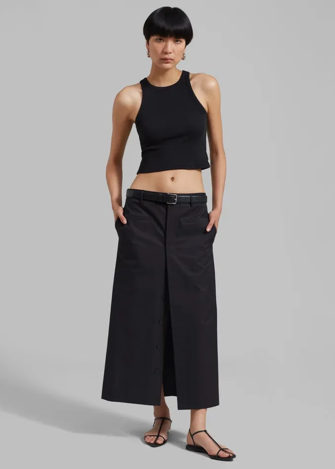Women Maisy Tank Top 8211 Black The Frankie Shop Tops