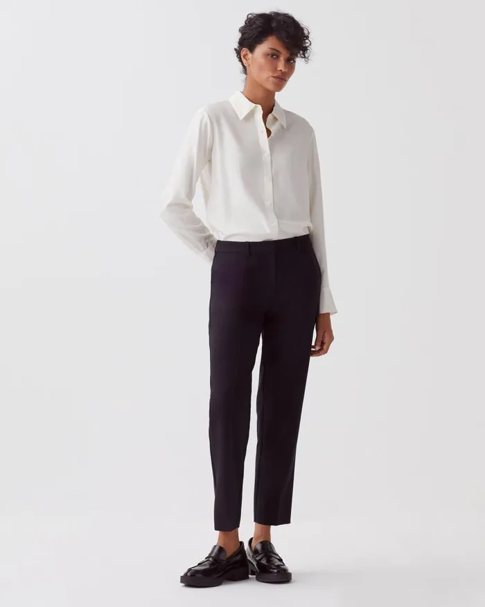 Women Marguerite 8211 Cigarette Trousers Black Beauty Comptoir Des Cotonniers Matching Sets