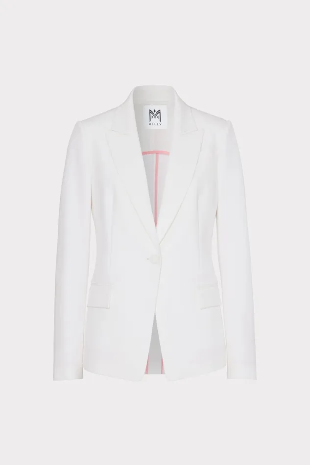 Women Matching Sets Milly Avery Cady Blazer Ecru