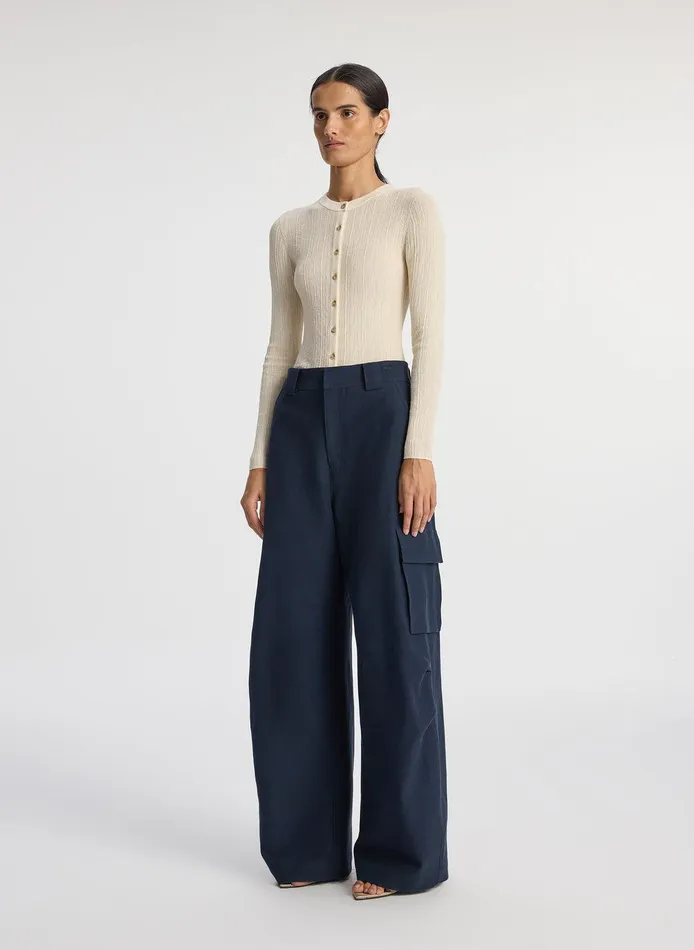 Women Megan Cargo Pant Navy ALC Bottoms