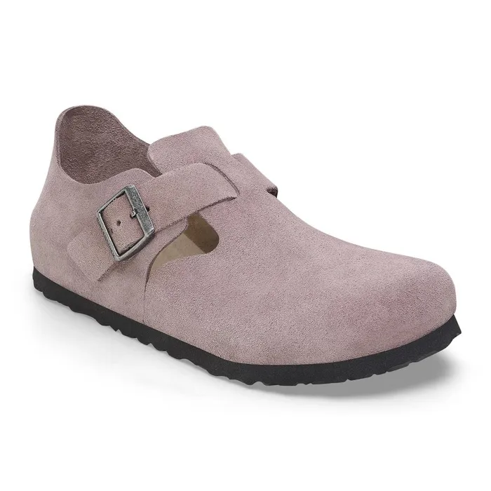 WomenMen Birkenstock Low Shoes London Faded Purple