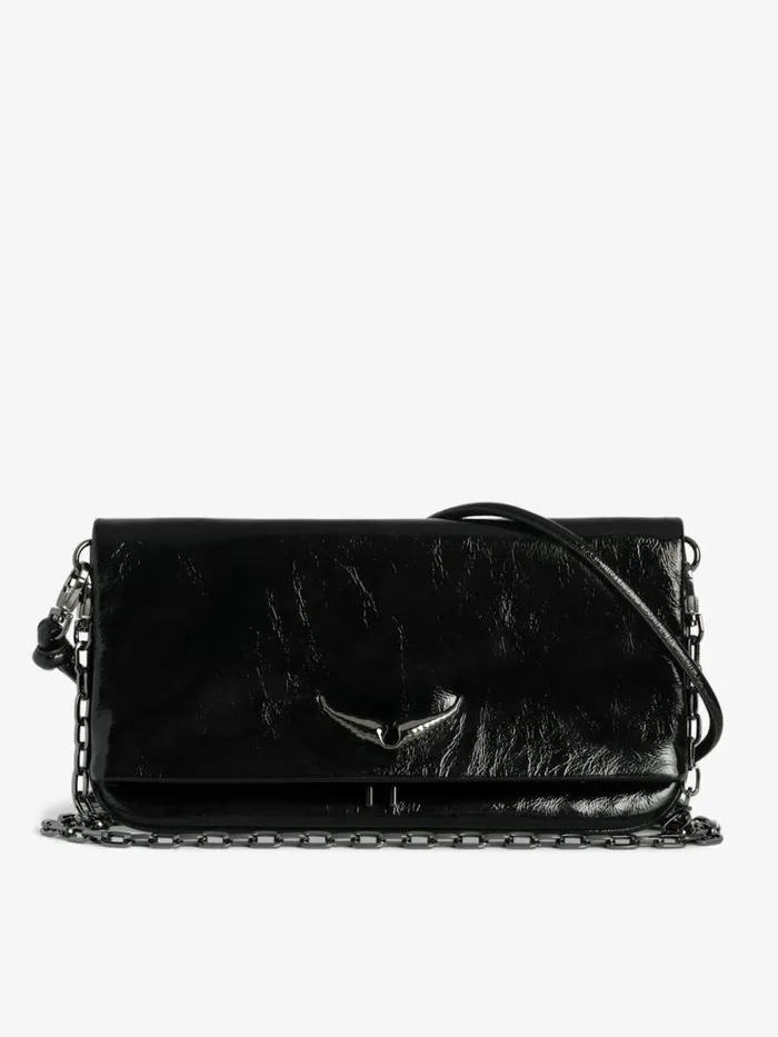 WomenMen Zadig and Voltaire Clutches Rock Eternal Clutch Black