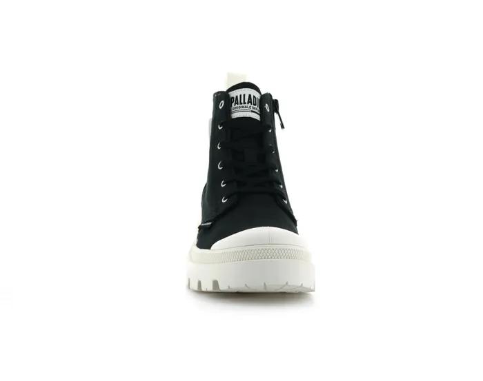 Women PALLABASE TWILL Black PALLADIUM Boots Women PALLABASE TWILL Black PALLADIUM Boots