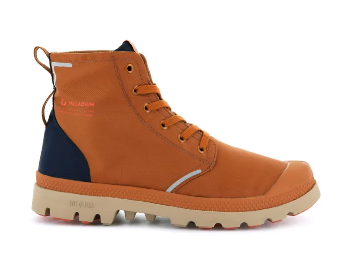 Women PAMPA LITE RECYCLE WP Tanmood Indigo PALLADIUM Boots