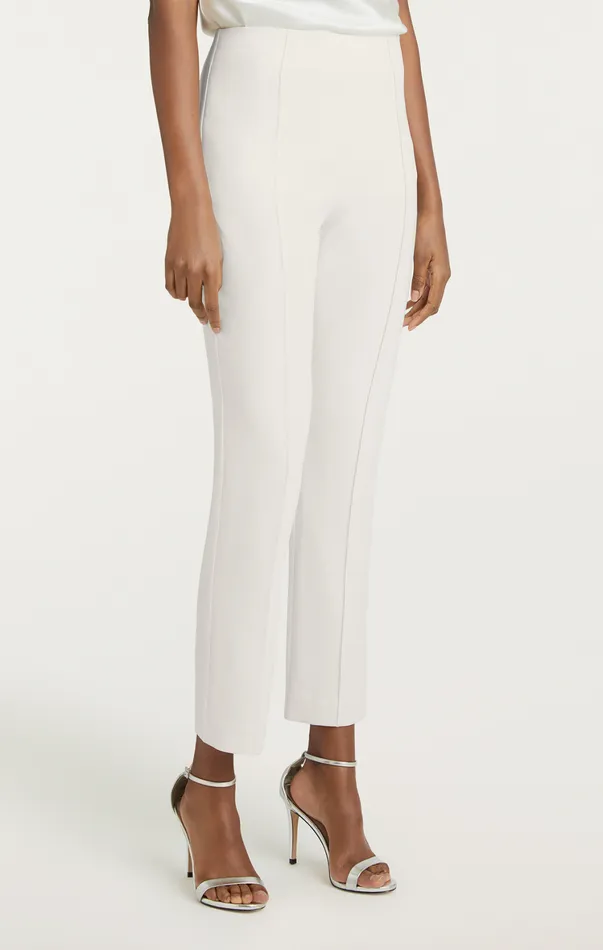 Women Pants Cinq Sept Cropped Brianne Pant Ivory
