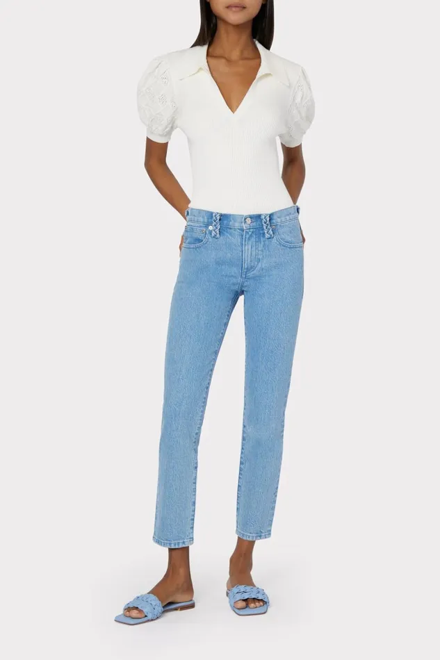 Women Pants Milly Gale Skinny Jeans Denim Women Pants Milly Gale Skinny Jeans Denim