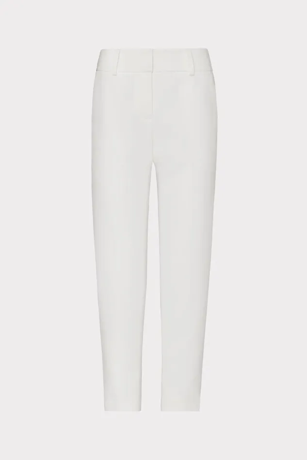 Women Pants Milly Nicola Cady Pants Ecru