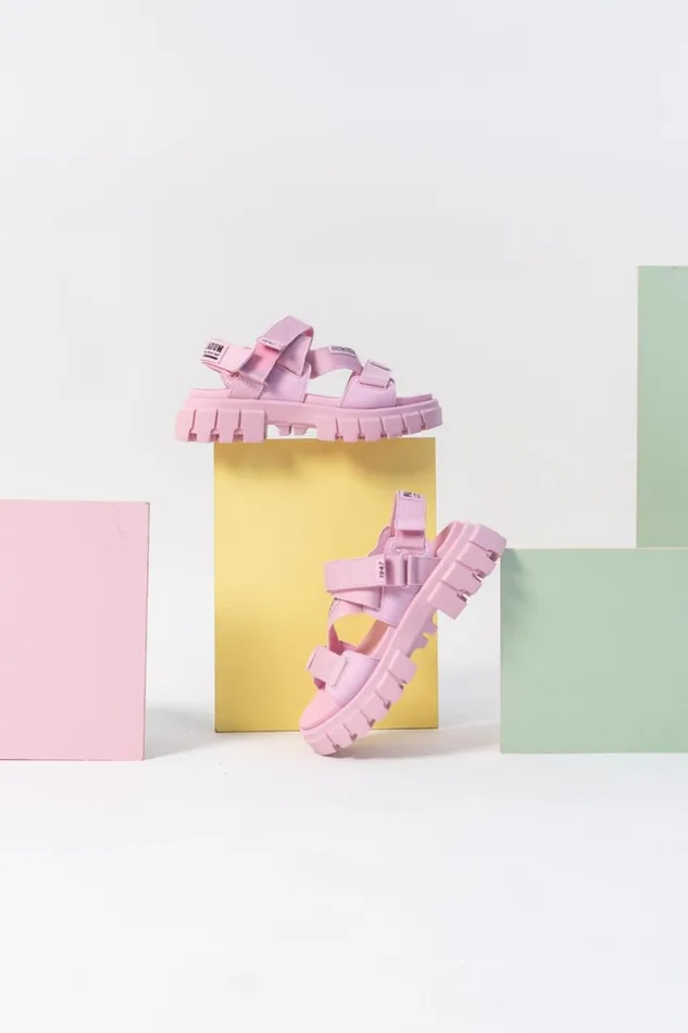 Women REVOLT SANDAL MONO Cold Pink PALLADIUM Sandals Women REVOLT SANDAL MONO Cold Pink PALLADIUM Sandals