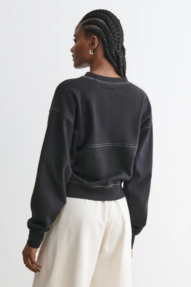 Women Tshirts Sweatshirts Rachel Comey Marin Sweatshirt Charcoal Women Tshirts Sweatshirts Rachel Comey Marin Sweatshirt Charcoal