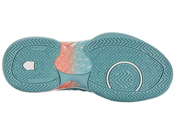Women Tennis KSwiss HYPERCOURT SUPREME Nile Blueblanc De Blancdesert Flower