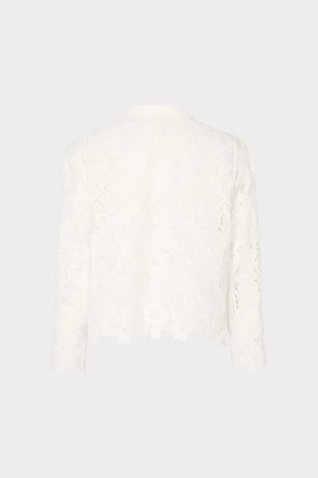 Women Tops Milly June Roja Lace Top White Women Tops Milly June Roja Lace Top White