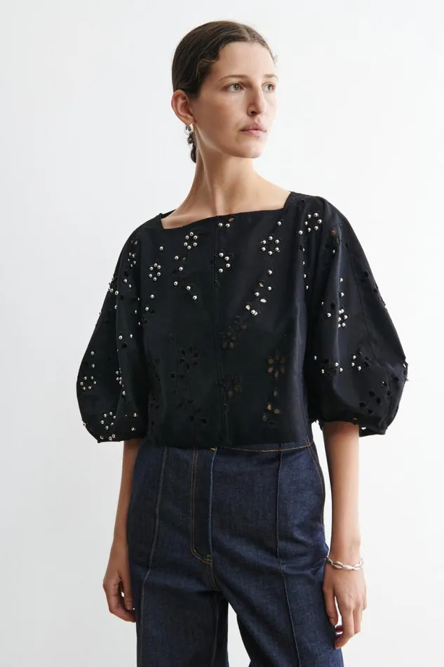 Women Tops Rachel Comey Mura Top Black Women Tops Rachel Comey Mura Top Black
