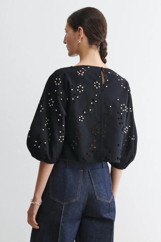 Women Tops Rachel Comey Mura Top Black Women Tops Rachel Comey Mura Top Black