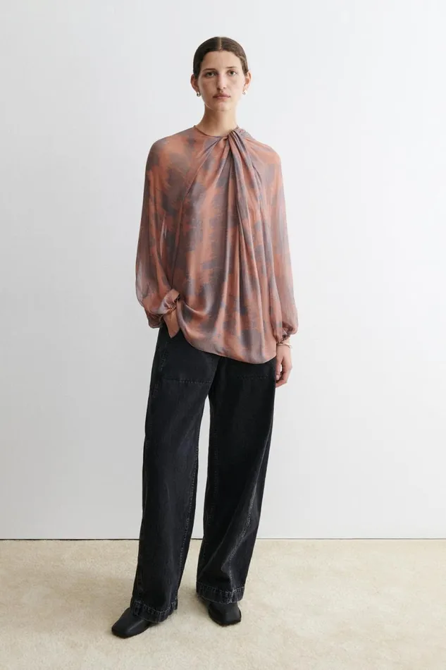 Women Tops Rachel Comey Pisano Top Mocha Women Tops Rachel Comey Pisano Top Mocha