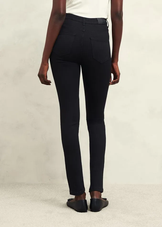 Women Trousers Hobbs Gia Sculpting Jeans With Stretch Black