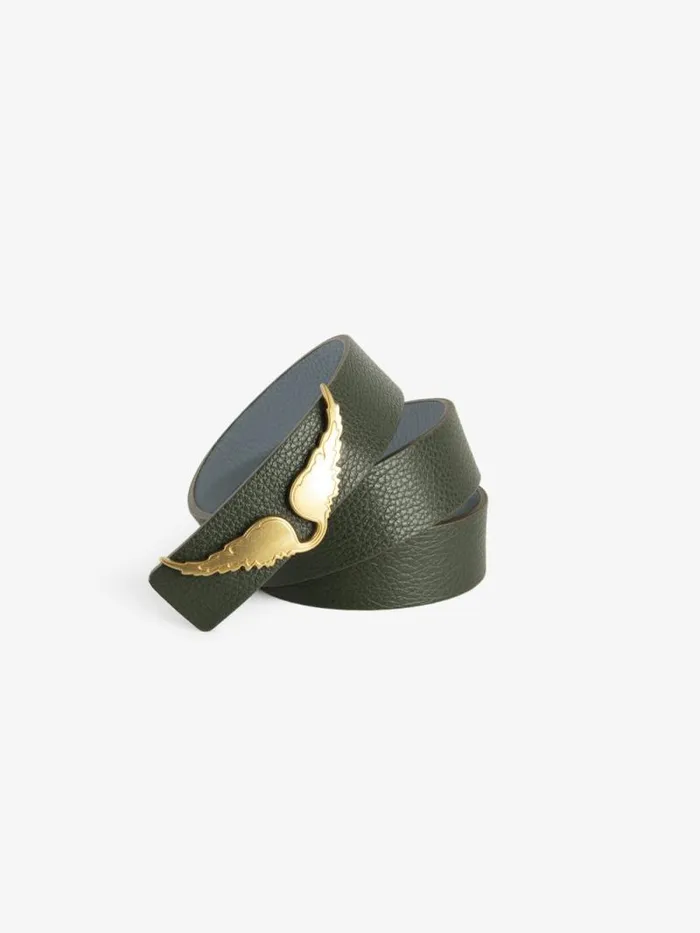 Women Zadig and Voltaire Belts Reversible Rock Belt Record Women Zadig and Voltaire Belts Reversible Rock Belt Record