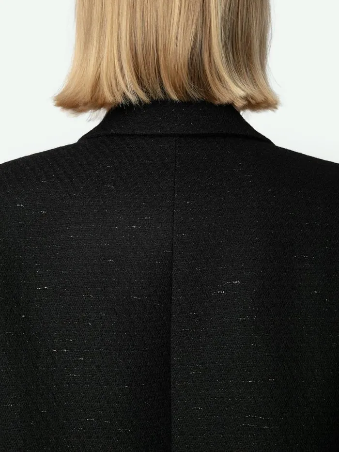 Women Zadig and Voltaire Blazers Blazer Vicka Black Women Zadig and Voltaire Blazers Blazer Vicka Black