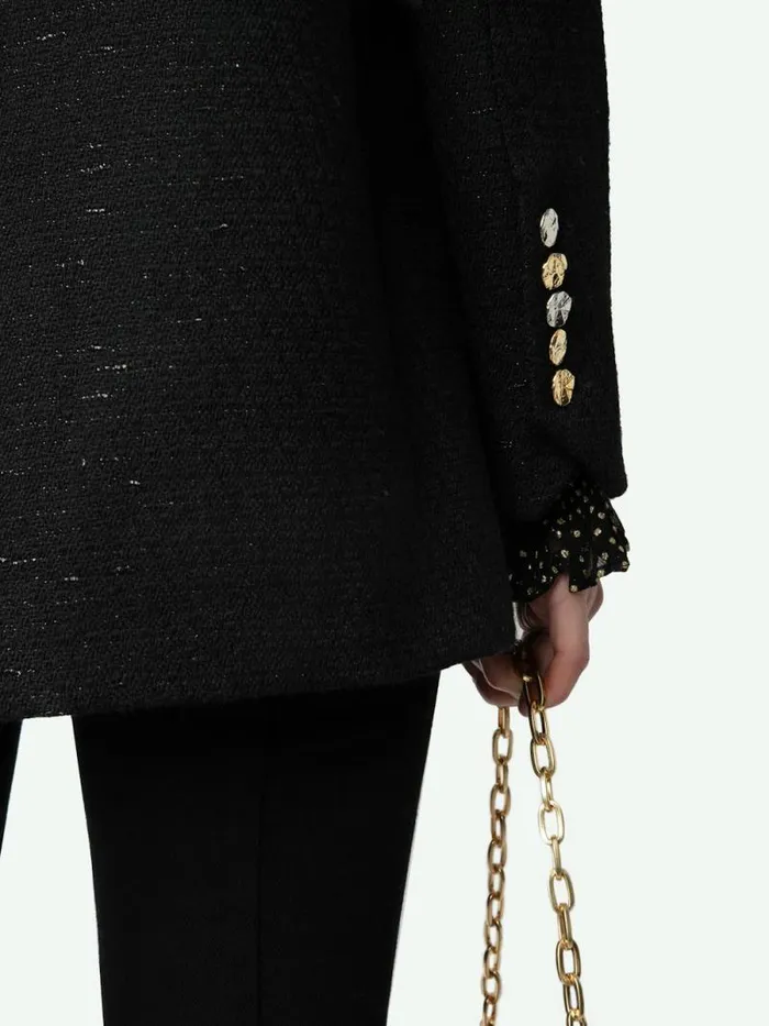 Women Zadig and Voltaire Blazers Blazer Vicka Black Women Zadig and Voltaire Blazers Blazer Vicka Black