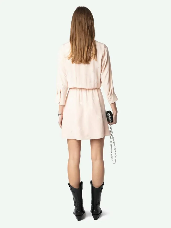 Women Zadig and Voltaire Dresses and Skirts Rucas Dress Pearly Women Zadig and Voltaire Dresses and Skirts Rucas Dress Pearly