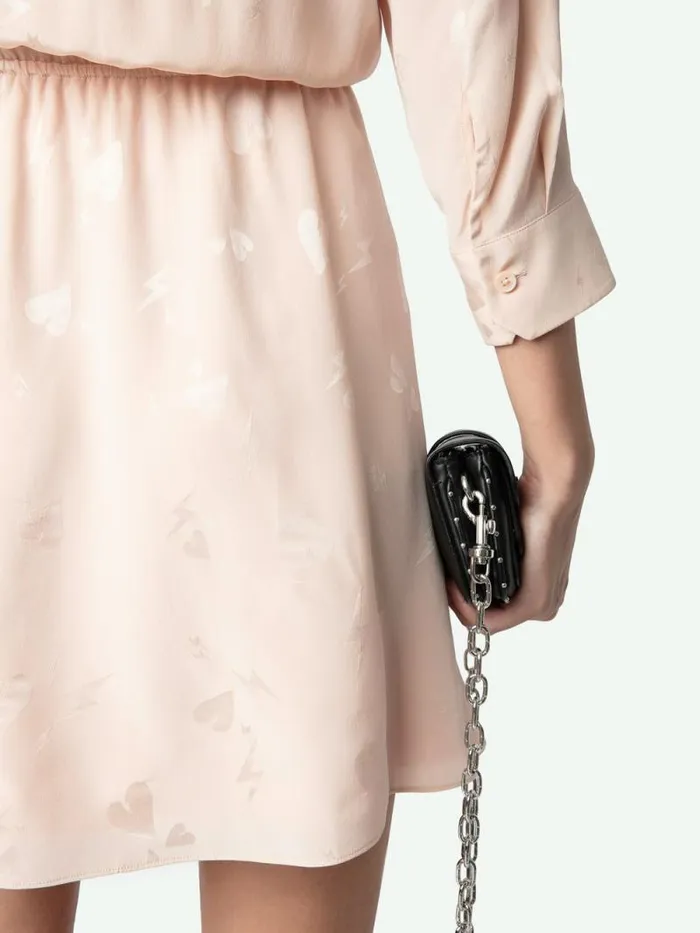 Women Zadig and Voltaire Dresses and Skirts Rucas Dress Pearly Women Zadig and Voltaire Dresses and Skirts Rucas Dress Pearly