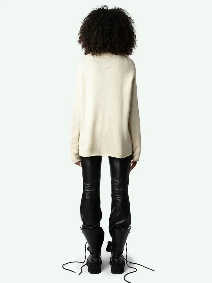 Women Zadig and Voltaire Sweaters and Cardigans Almy Sweater Latte